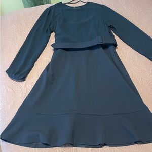 Ralph Lauren sheer top and sleeve dress